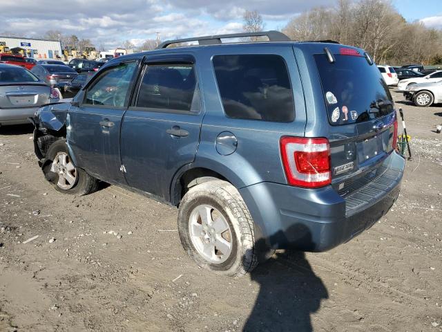 1FMCU0D76BKB56829 - 2011 FORD ESCAPE XLT BLUE photo 2