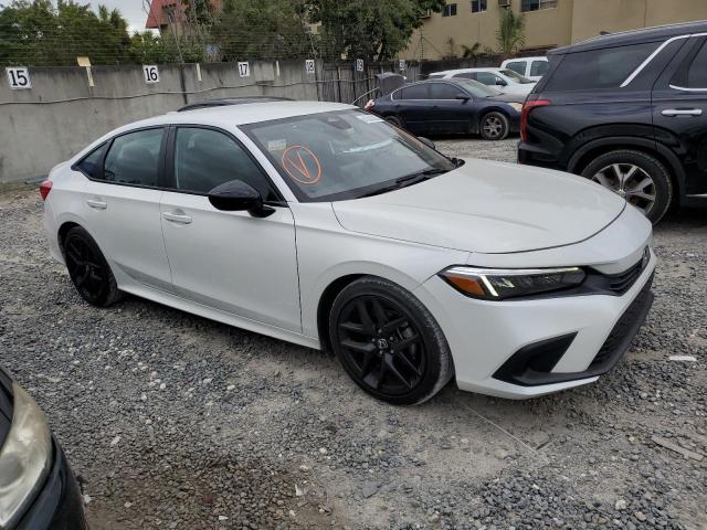 2HGFE2F55NH561244 - 2022 HONDA CIVIC SPORT 白色 照片 4
