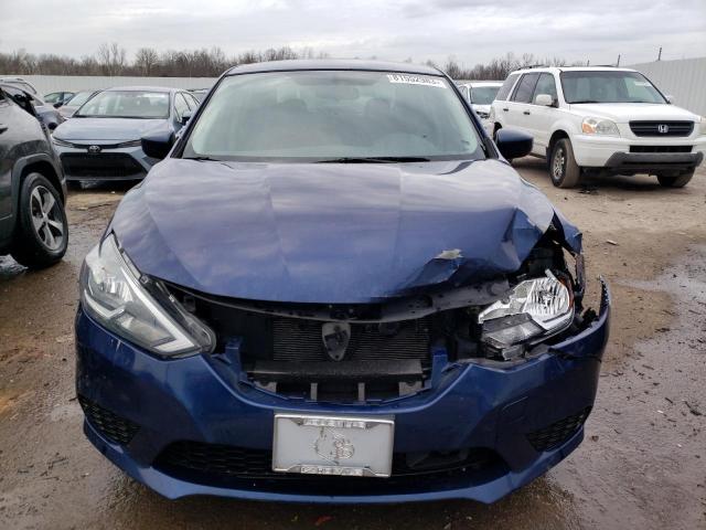 3N1AB7AP9JL628357 - 2018 NISSAN SENTRA S BLUE photo 5