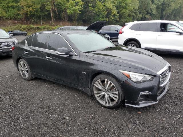 JN1EV7AR9JM437263 - 2018 INFINITI Q50 LUXE BLACK photo 4
