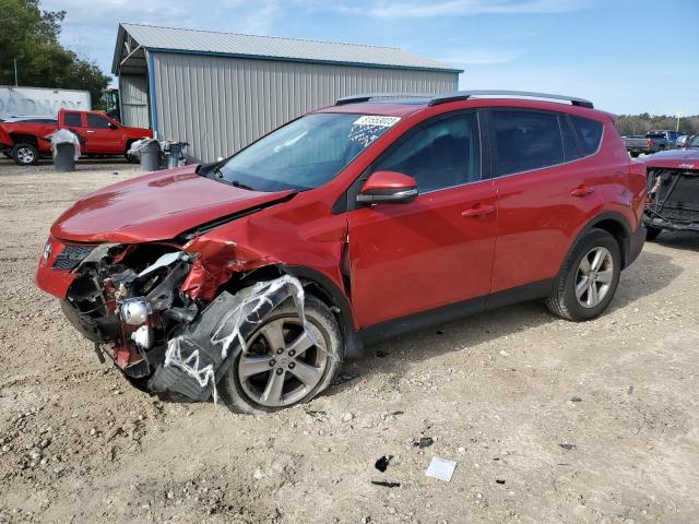 2T3WFREV8DW062426 - 2013 TOYOTA RAV4 XLE RED photo 1