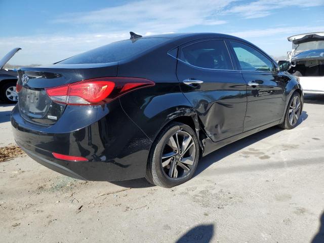 5NPDH4AE7FH549119 - 2015 HYUNDAI ELANTRA SE BLACK photo 3