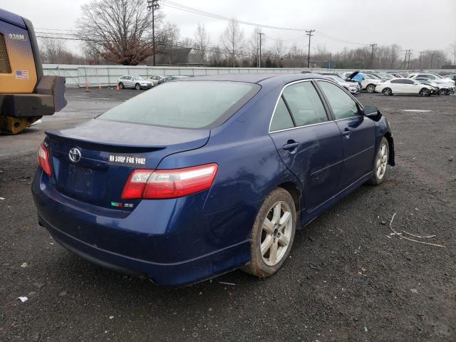 4T1BK46K99U076109 - 2009 TOYOTA CAMRY SE BLUE photo 3