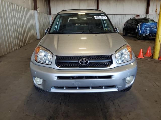 JTEHD20V756024780 - 2005 TOYOTA RAV4 SILVER photo 5