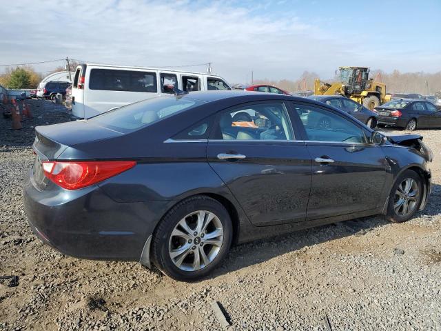 5NPEC4AC9BH127204 - 2011 HYUNDAI SONATA SE BLUE photo 3