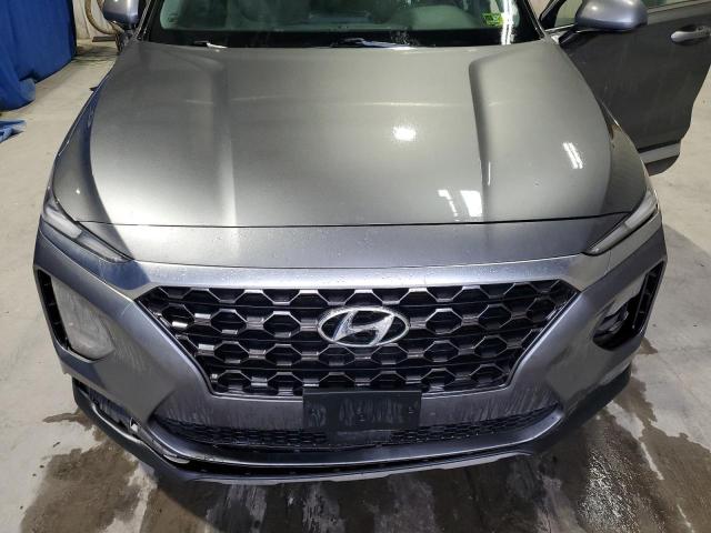 5NMS3CAD7KH134980 - 2019 HYUNDAI SANTA FE SEL Gris foto 12