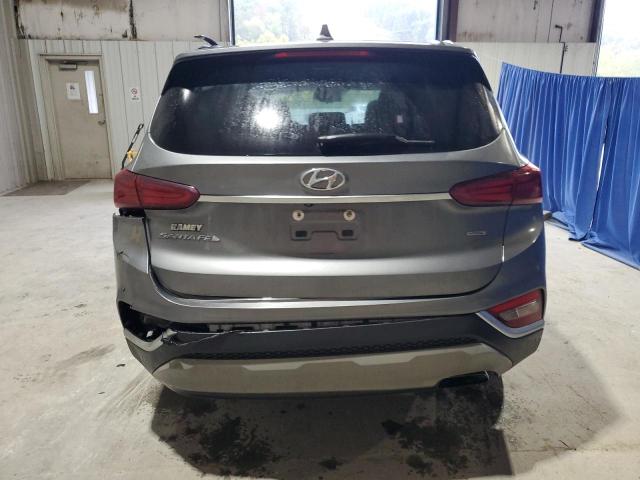 5NMS3CAD7KH134980 - 2019 HYUNDAI SANTA FE SEL Gris foto 6
