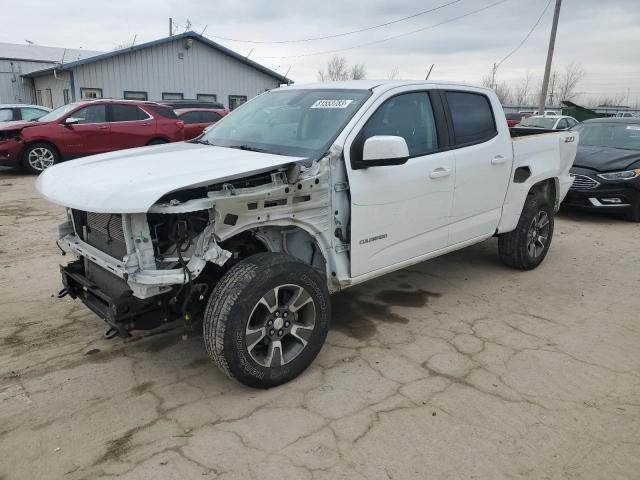 1GCGTDEN3H1140521 - 2017 CHEVROLET COLORADO Z71 WHITE photo 1