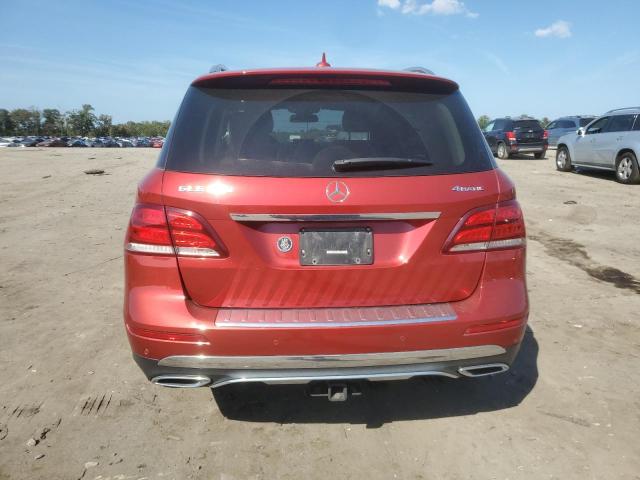 4JGDA5HB5JB010025 - 2018 MERCEDES-BENZ GLE 350 4MATIC BURGUNDY photo 6