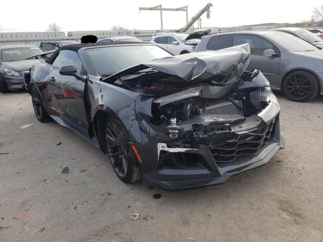 1G1FK3D63H0149897 - 2017 CHEVROLET CAMARO ZL1 GRAY photo 4