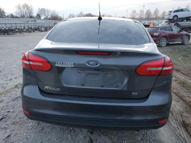 1FADP3F29HL257973 - 2017 FORD FOCUS SE GRAY photo 6