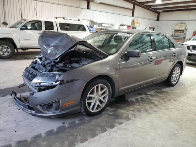 3FAHP0JG3BR296148 - 2011 FORD FUSION SEL GRAY photo 1