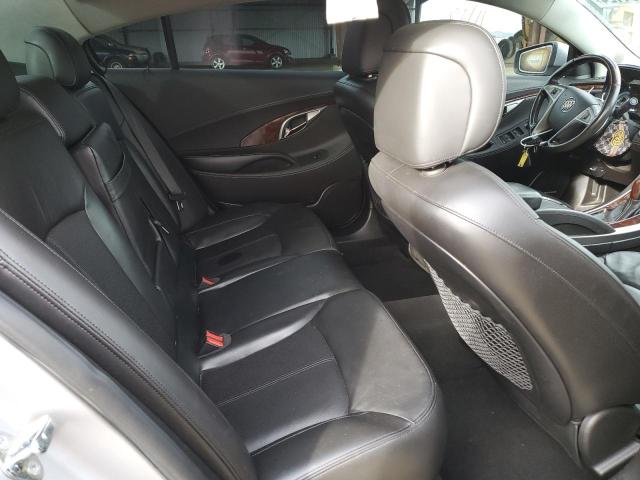 1G4GE5ED0BF301842 - 2011 BUICK LACROSSE CXS SILVER photo 10