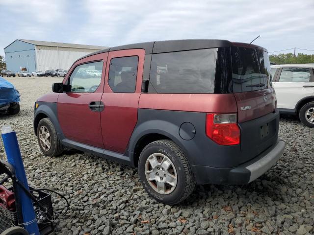 5J6YH28377L006290 - 2007 HONDA ELEMENT LX Qırmızı foto 2