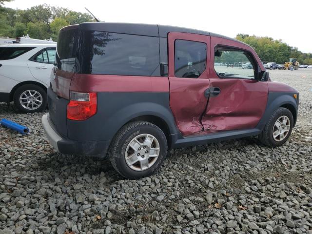5J6YH28377L006290 - 2007 HONDA ELEMENT LX Qırmızı foto 3