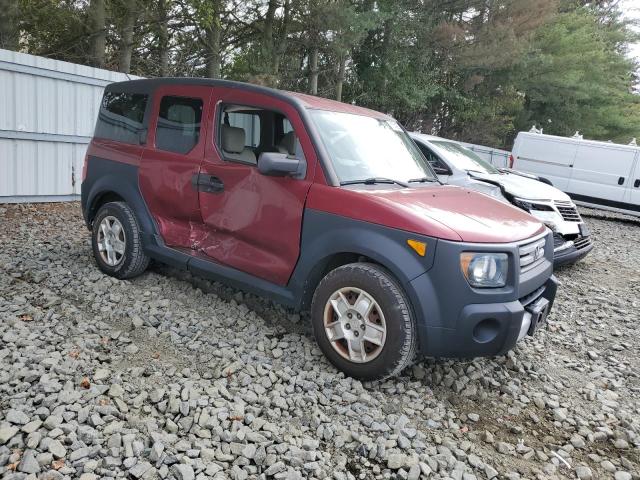 5J6YH28377L006290 - 2007 HONDA ELEMENT LX Qırmızı foto 4