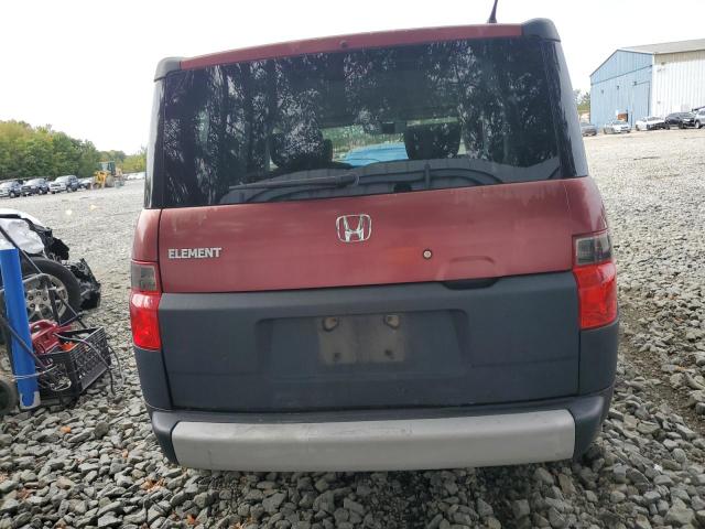 5J6YH28377L006290 - 2007 HONDA ELEMENT LX Qırmızı foto 6