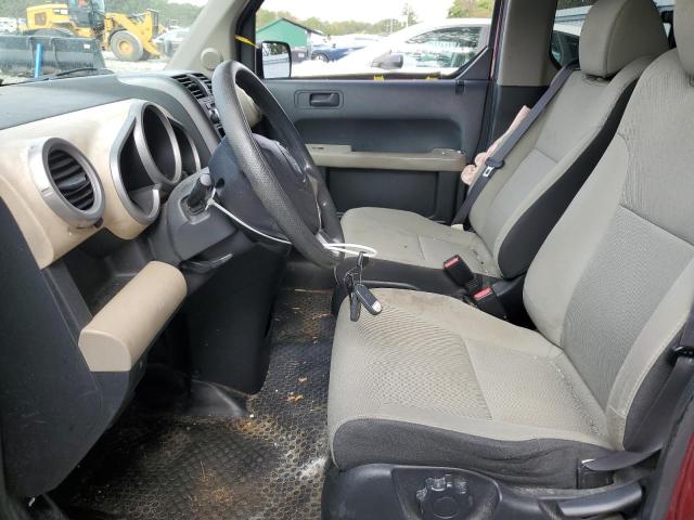 5J6YH28377L006290 - 2007 HONDA ELEMENT LX Qırmızı foto 7