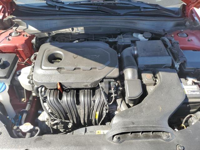 5XXGT4L3XJG234875 - 2018 KIA OPTIMA LX ბურგუნდია ფოტო 11