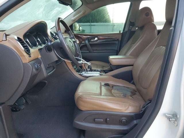 5GAKRBKD9EJ246879 - 2014 BUICK ENCLAVE WHITE photo 7