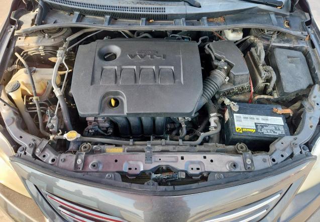 5YFBU4EE0DP189625 - 2013 TOYOTA COROLLA BASE Сұр фото 11