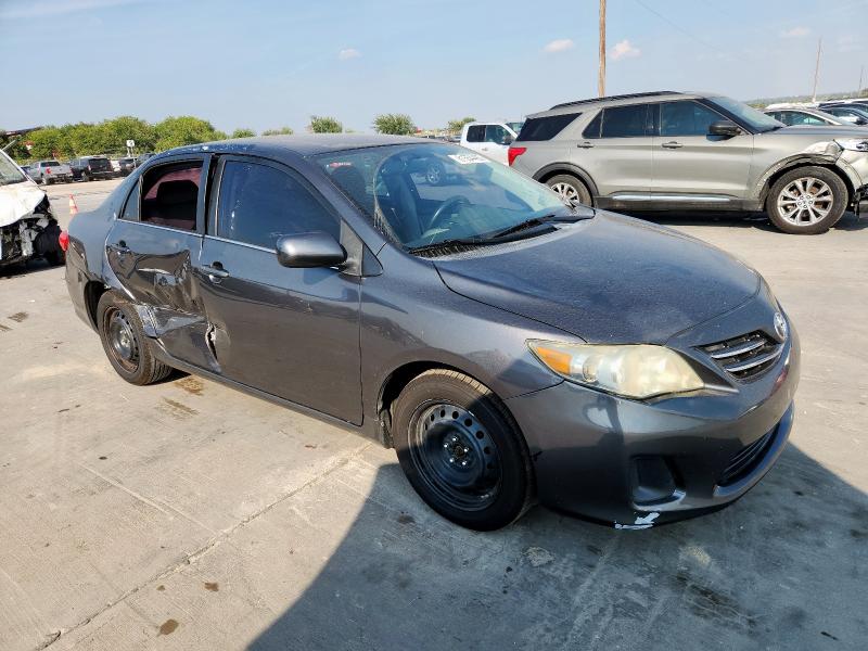 5YFBU4EE0DP189625 - 2013 TOYOTA COROLLA BASE Сұр фото 4