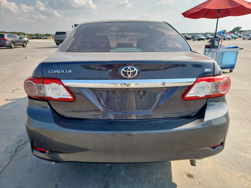 5YFBU4EE0DP189625 - 2013 TOYOTA COROLLA BASE Сұр фото 6