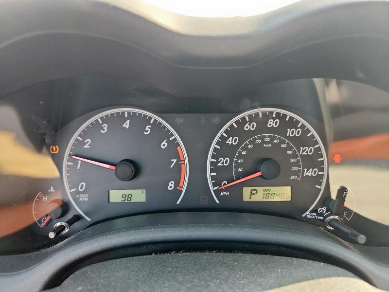 5YFBU4EE0DP189625 - 2013 TOYOTA COROLLA BASE Сұр фото 9