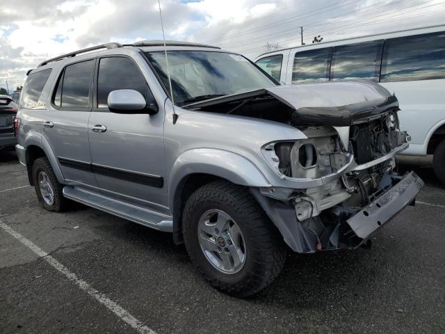 5TDBT48A32S120010 - 2002 TOYOTA SEQUOIA LIMITED SILVER photo 4