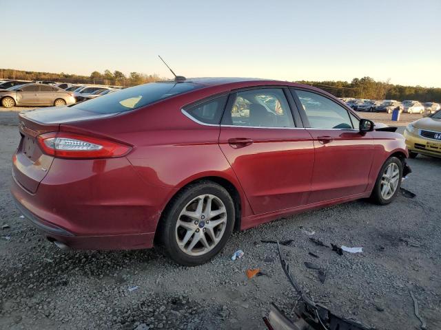 3FA6P0H76ER230470 - 2014 FORD FUSION SE RED photo 3