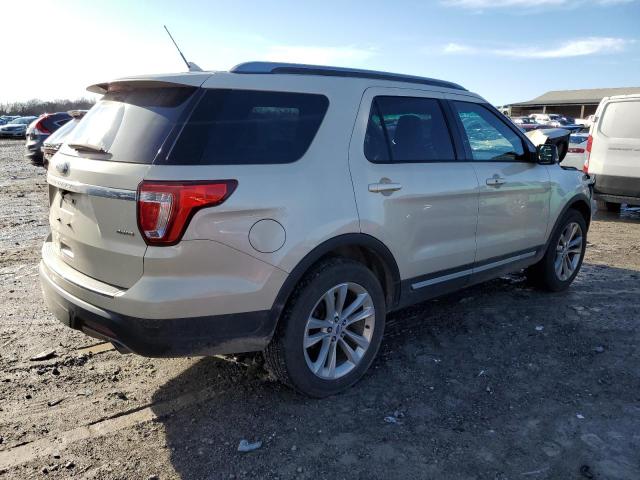 1FM5K8D86JGC22626 - 2018 FORD EXPLORER XLT TAN photo 3