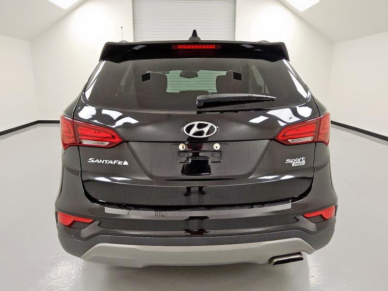 5NMZUDLB5JH059174 - 2018 HYUNDAI SANTA FE SPORT შავი ფოტო 6