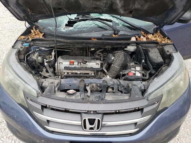 2HKRM4H30EH672121 - 2014 HONDA CR-V LX BLUE photo 11