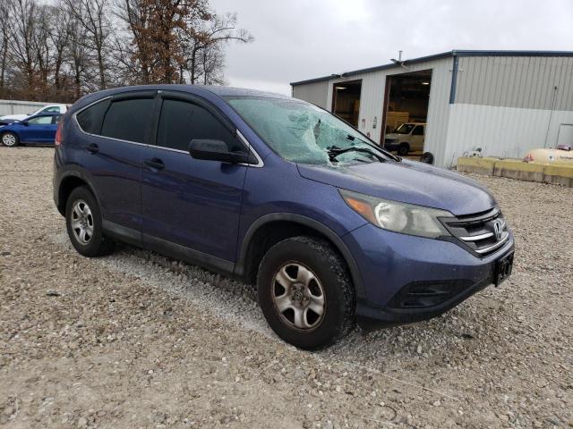 2HKRM4H30EH672121 - 2014 HONDA CR-V LX BLUE photo 4