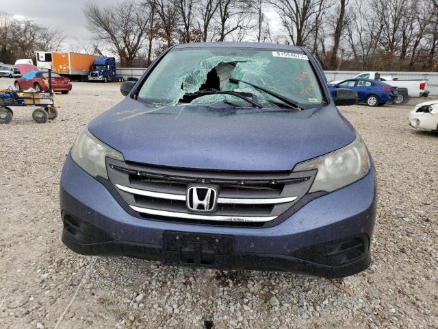 2HKRM4H30EH672121 - 2014 HONDA CR-V LX BLUE photo 5