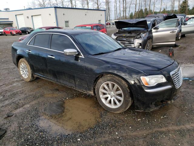 2C3CCACGXCH288892 - 2012 CHRYSLER 300 LIMITED BLACK photo 4