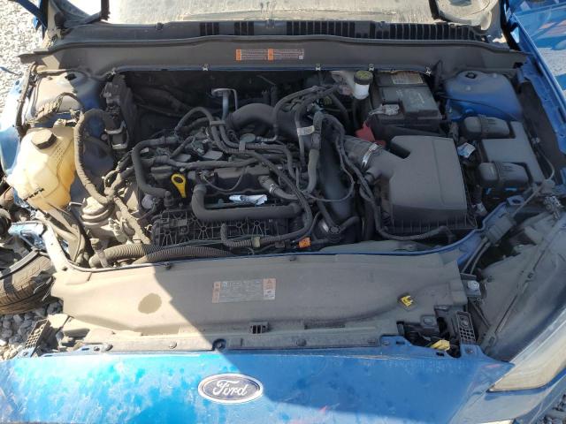 3FA6P0HD9KR248768 - 2019 FORD FUSION SE 蓝色 照片 11