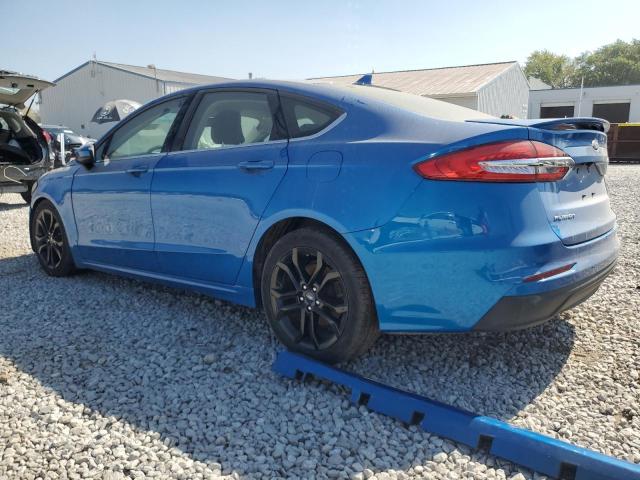 3FA6P0HD9KR248768 - 2019 FORD FUSION SE 蓝色 照片 2
