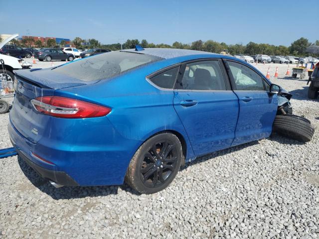 3FA6P0HD9KR248768 - 2019 FORD FUSION SE 蓝色 照片 3