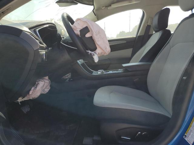 3FA6P0HD9KR248768 - 2019 FORD FUSION SE 蓝色 照片 7