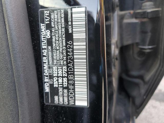 WDDHF8JB1DA734426 - 2013 MERCEDES-BENZ E 350 4MATIC BLACK photo 13