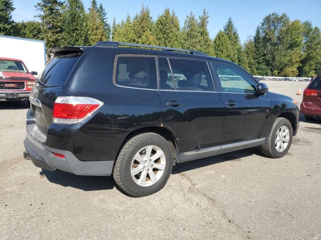 5TDZK3EH1CS059383 - 2012 TOYOTA HIGHLANDER BASE Черный фото 3
