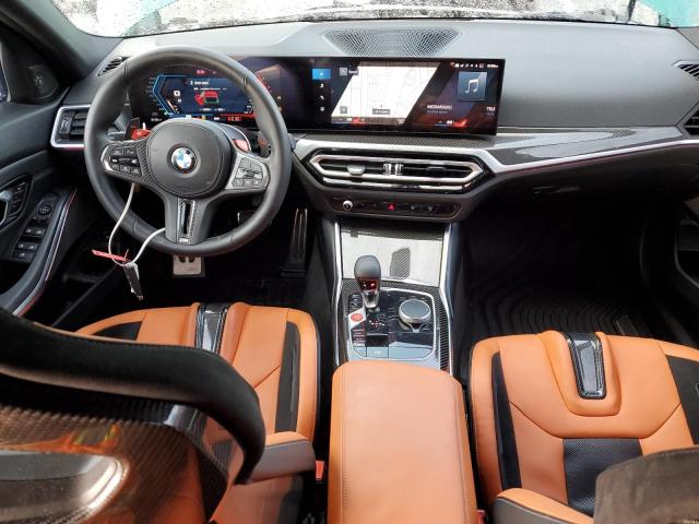 WBS43AY01PFP19194 - 2023 BMW M3 COMPETITION GREEN photo 8