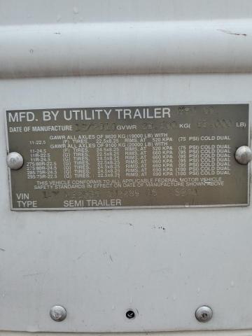 1UYVS2536CU228906 - 2012 UTILITY TRAILER WHITE photo 10