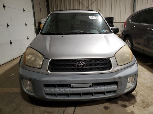 JTEHH20VX10051263 - 2001 TOYOTA RAV4 SILVER photo 5