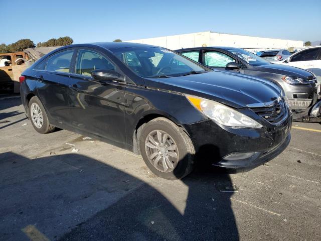 5NPEB4AC6CH447360 - 2012 HYUNDAI SONATA GLS BLACK photo 4