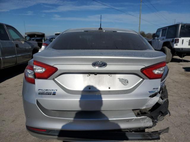 1FA6P0HD8E5392965 - 2014 FORD FUSION SE SILVER photo 6