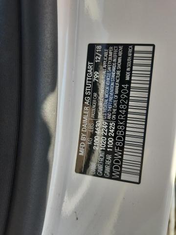 WDDWF8DB8KR482904 - 2019 MERCEDES-BENZ C 300 Ağ foto 13