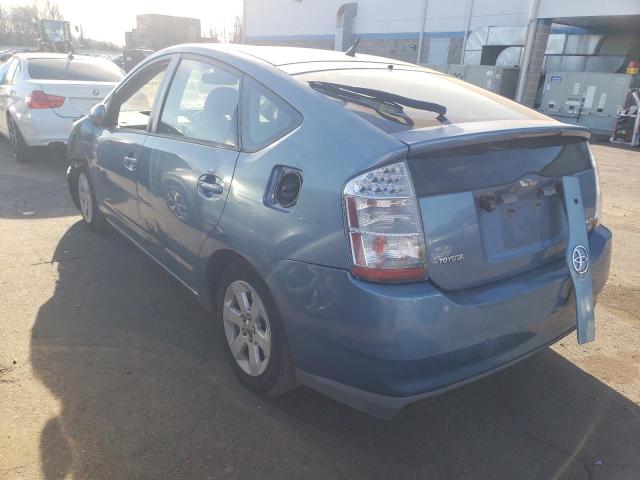 JTDKB20UX77631454 - 2007 TOYOTA PRIUS BLUE photo 2