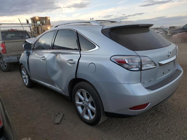 2T2BK1BA6AC057160 - 2010 LEXUS RX 350 SILVER photo 2